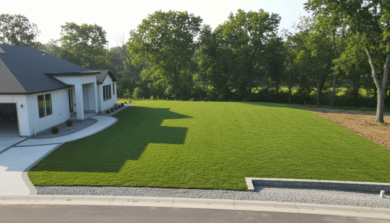 Completed property improvement project in Leduc area